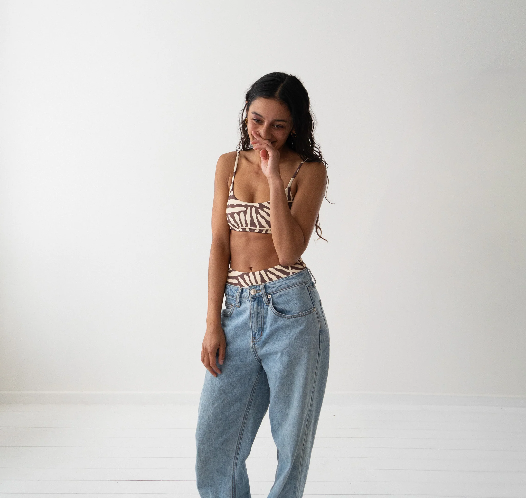 Active Swim Bralette Coral Sands - Image 8