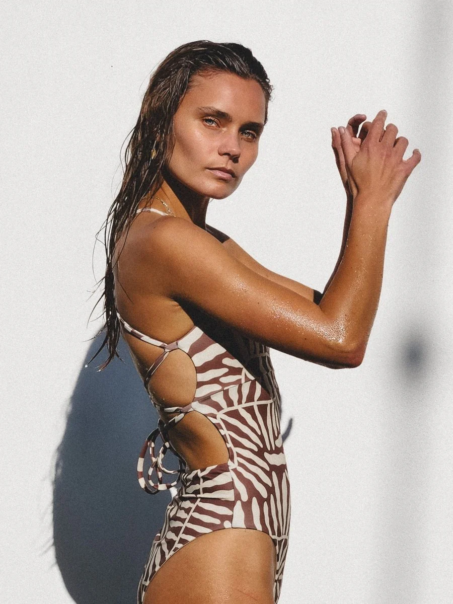Tie up One Piece Coral Sands - Image 6